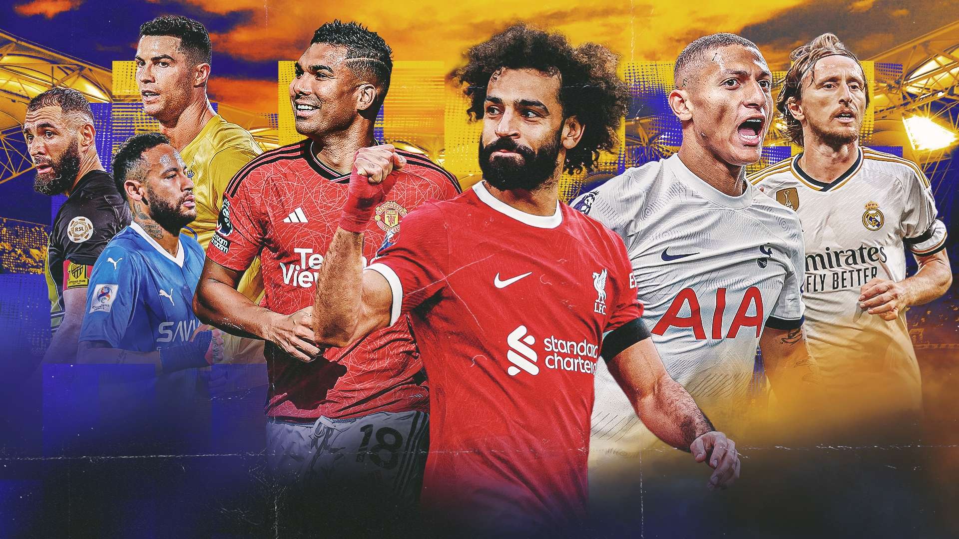 英超第34輪阿森納3-1曼聯 塔瓦雷斯閃擊C羅英超百球.